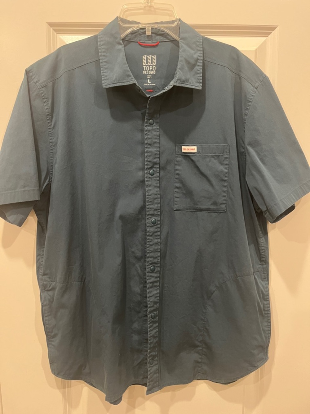 Topo Designs Men’s global snap shirt - Large